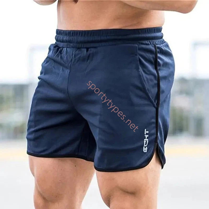 Navy Men's Performance Gym Shorts