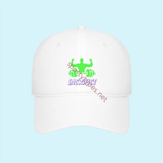 White Sacrifice Baseball Cap