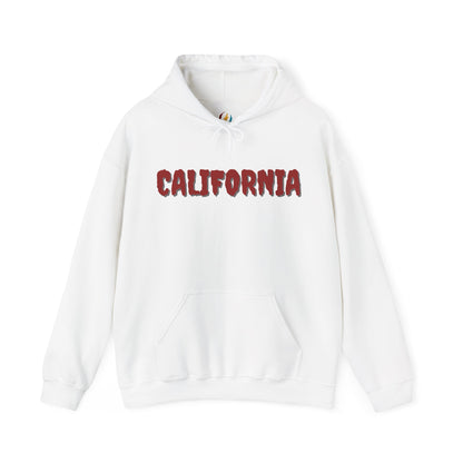 White California Pullover Hoodie – Cozy, Durable, and Timeless (S-5XL)