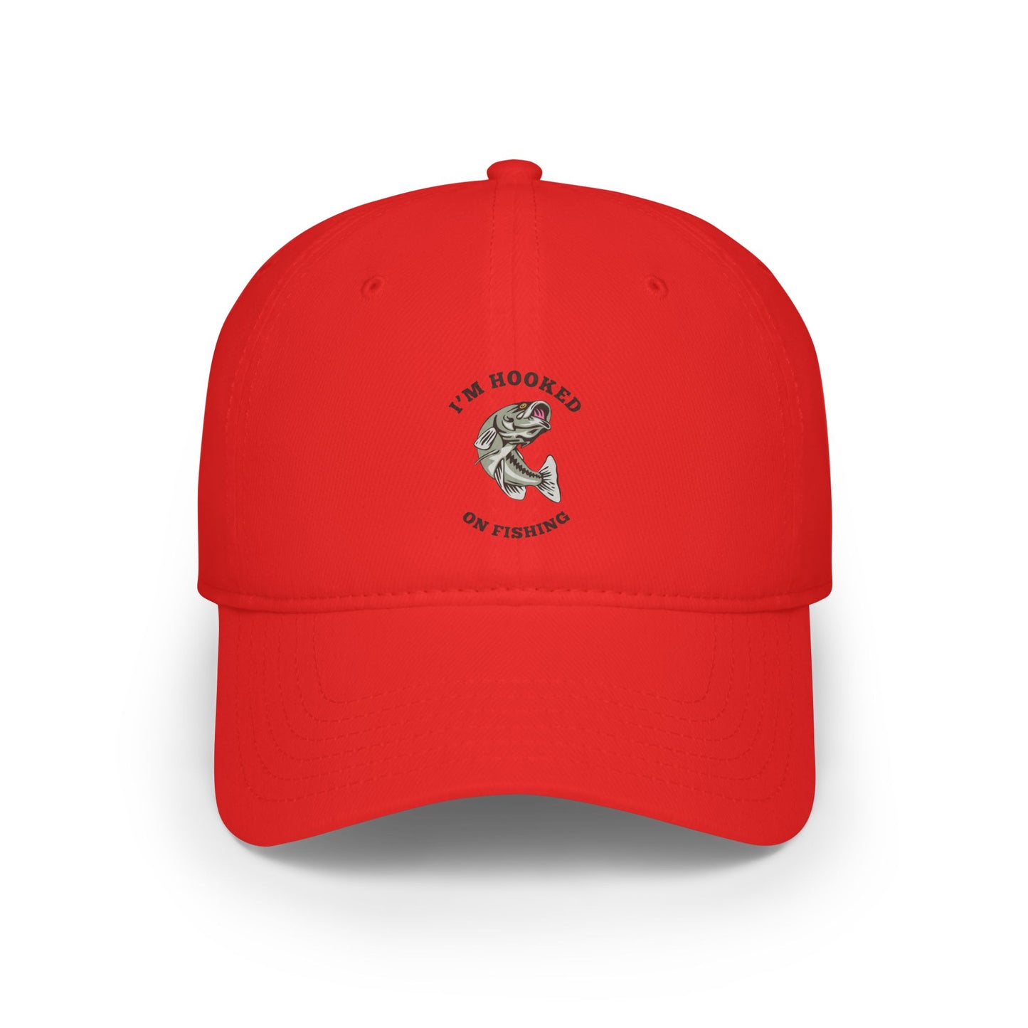 Hooked On Fishing Baseball Cap