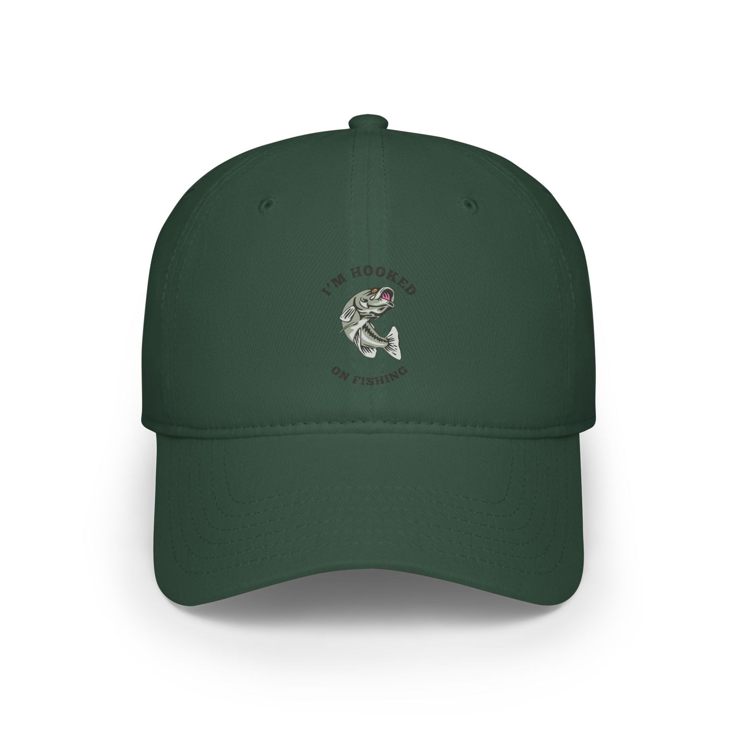 Hooked On Fishing Baseball Cap