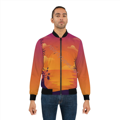 Men's Tropical Bomber Jacket