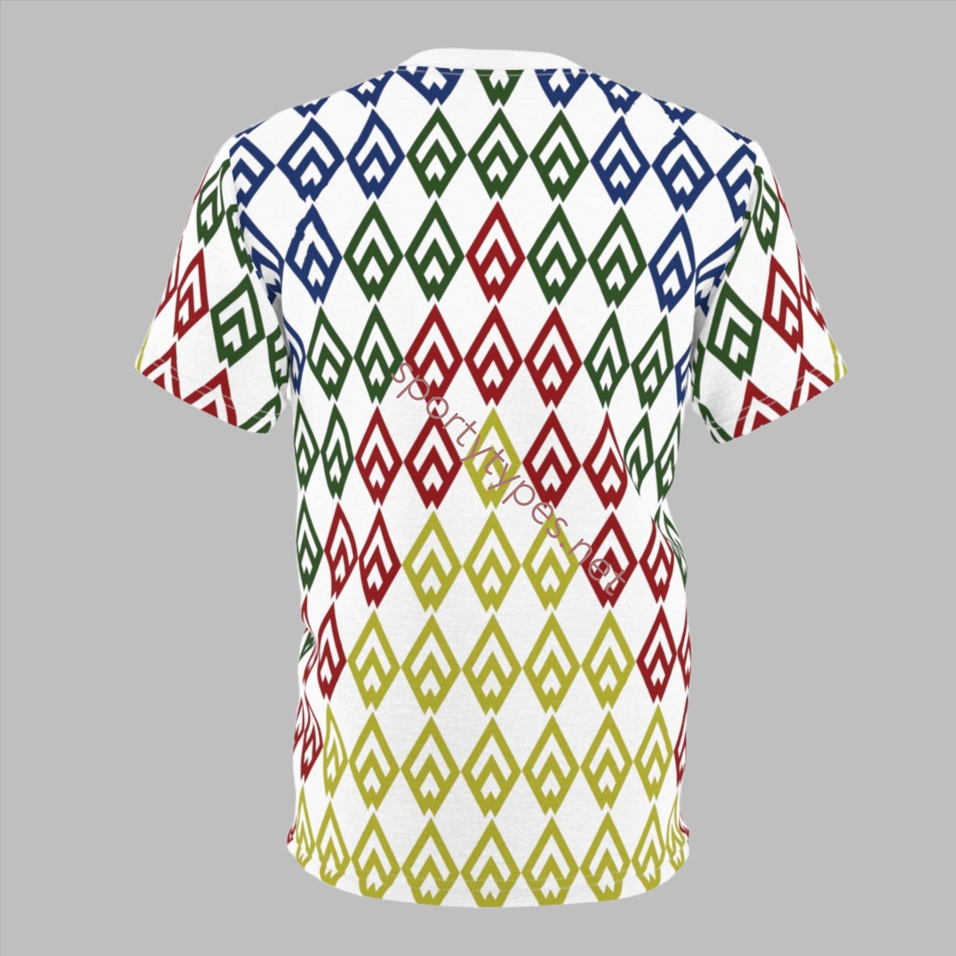 Unisex Multicolored Diamond Tee