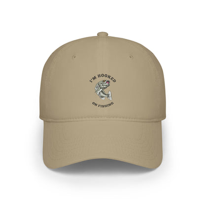 Hooked On Fishing Baseball Cap