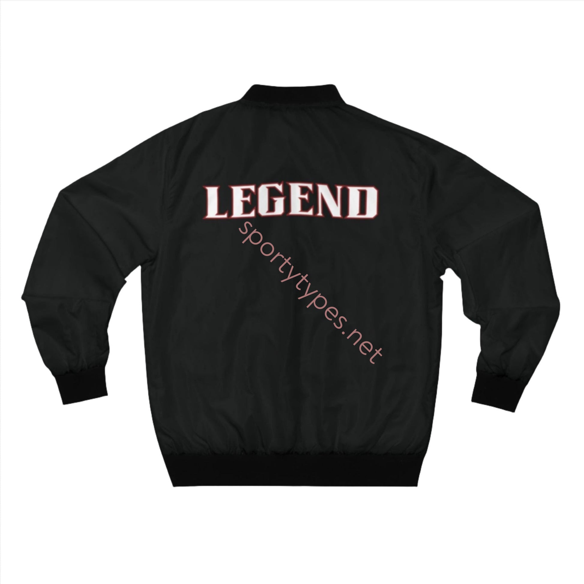 Men's Black Legend Bomber Jacket