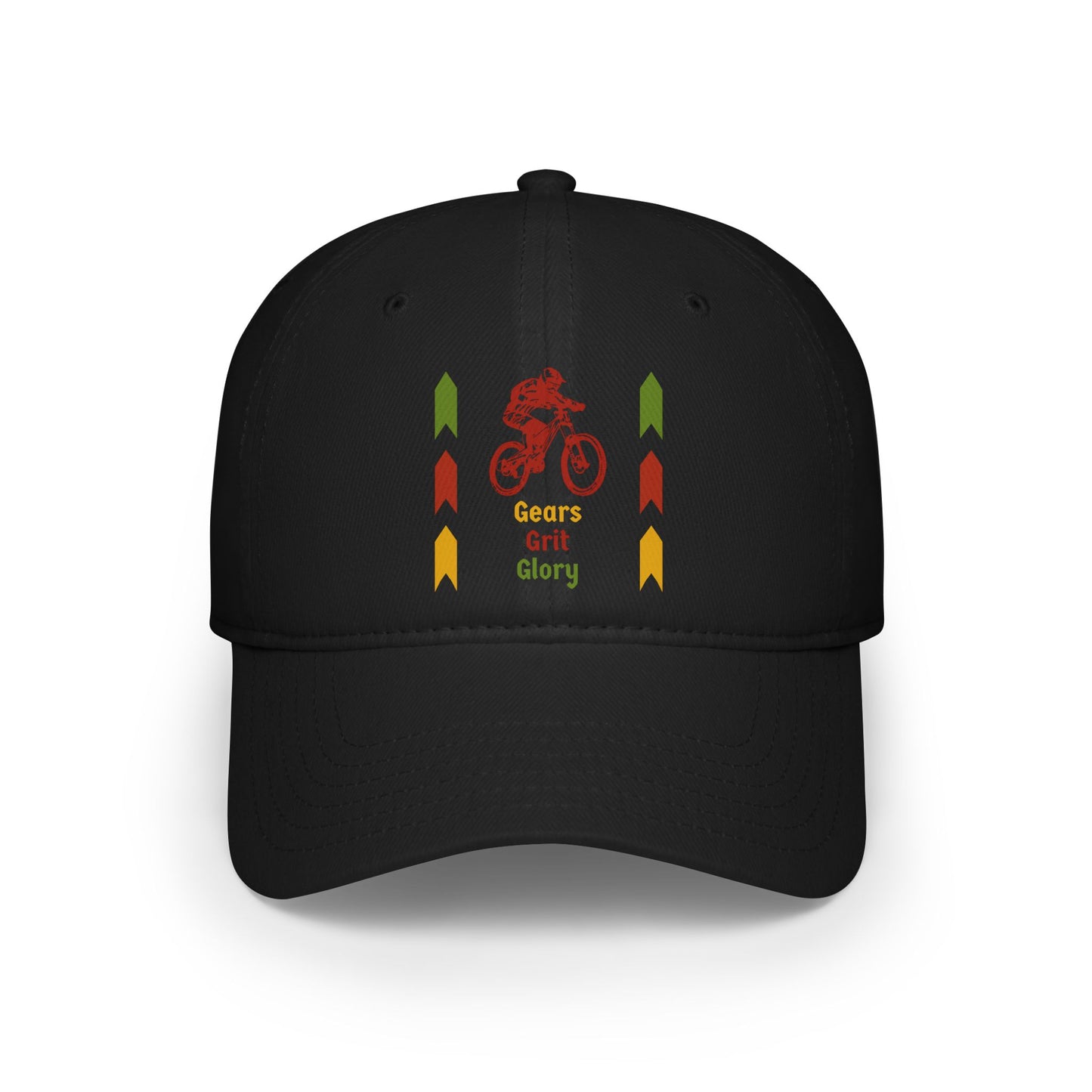 Mountain Biking Theme Baseball Cap