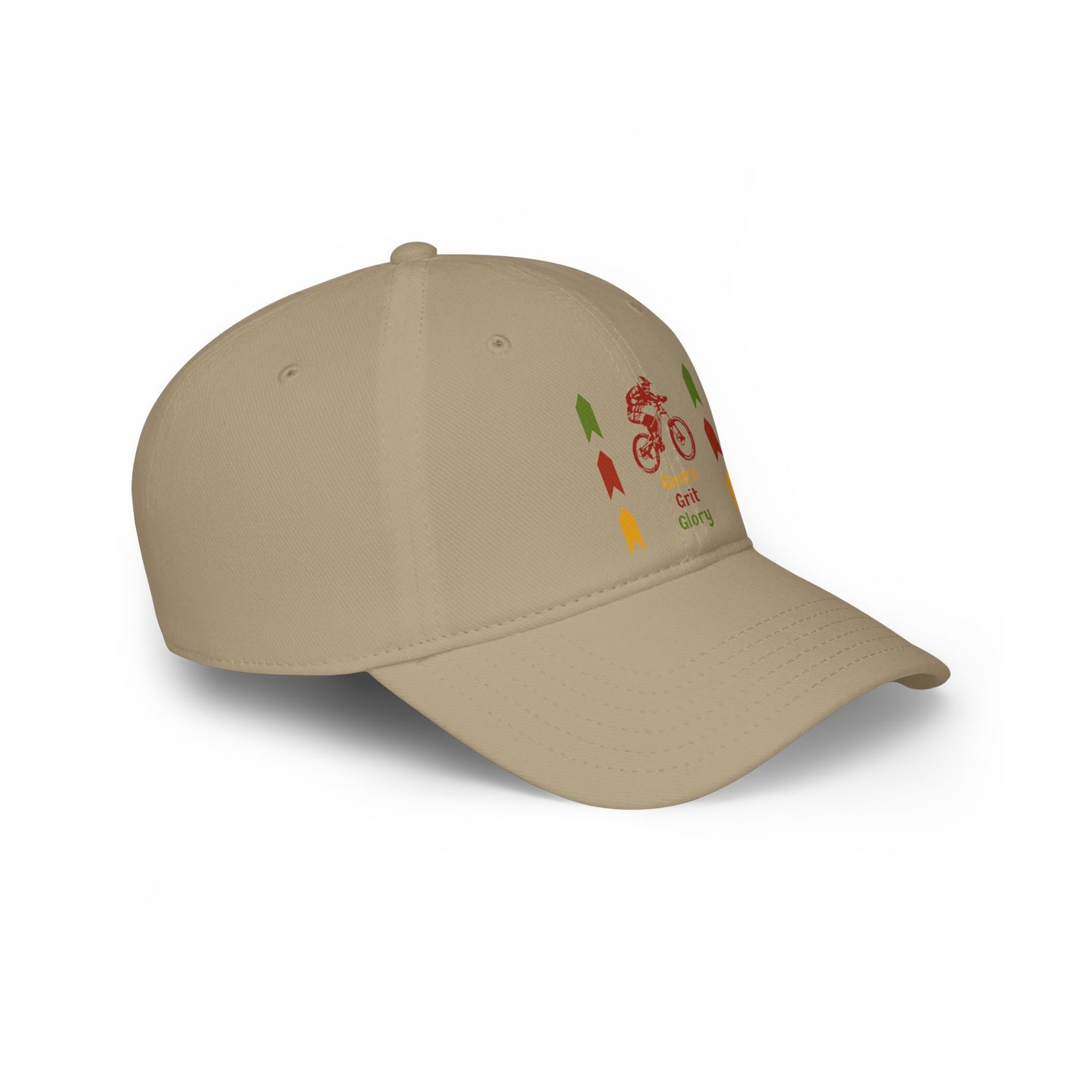 Mountain Biking Theme Baseball Cap