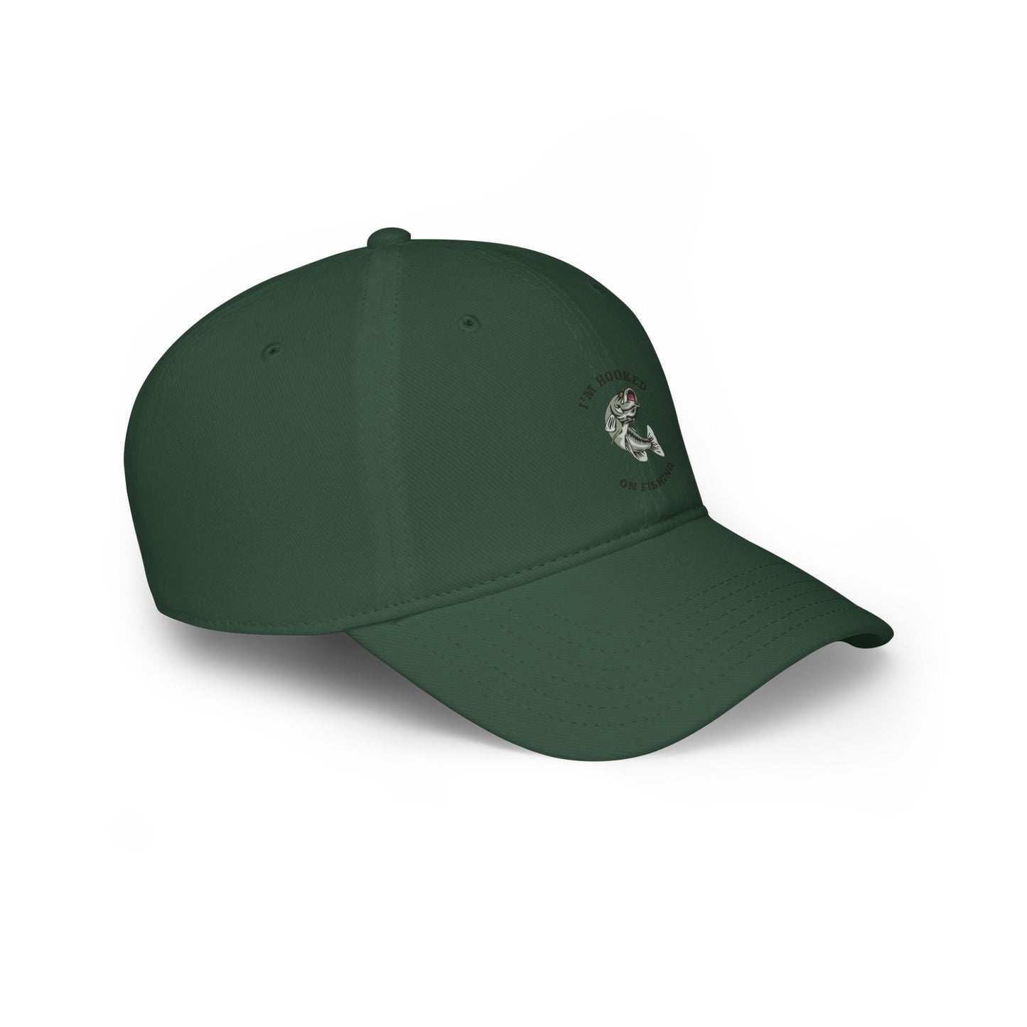 Hooked On Fishing Baseball Cap