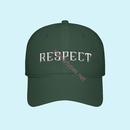 Green RESPECT Baseball Cap