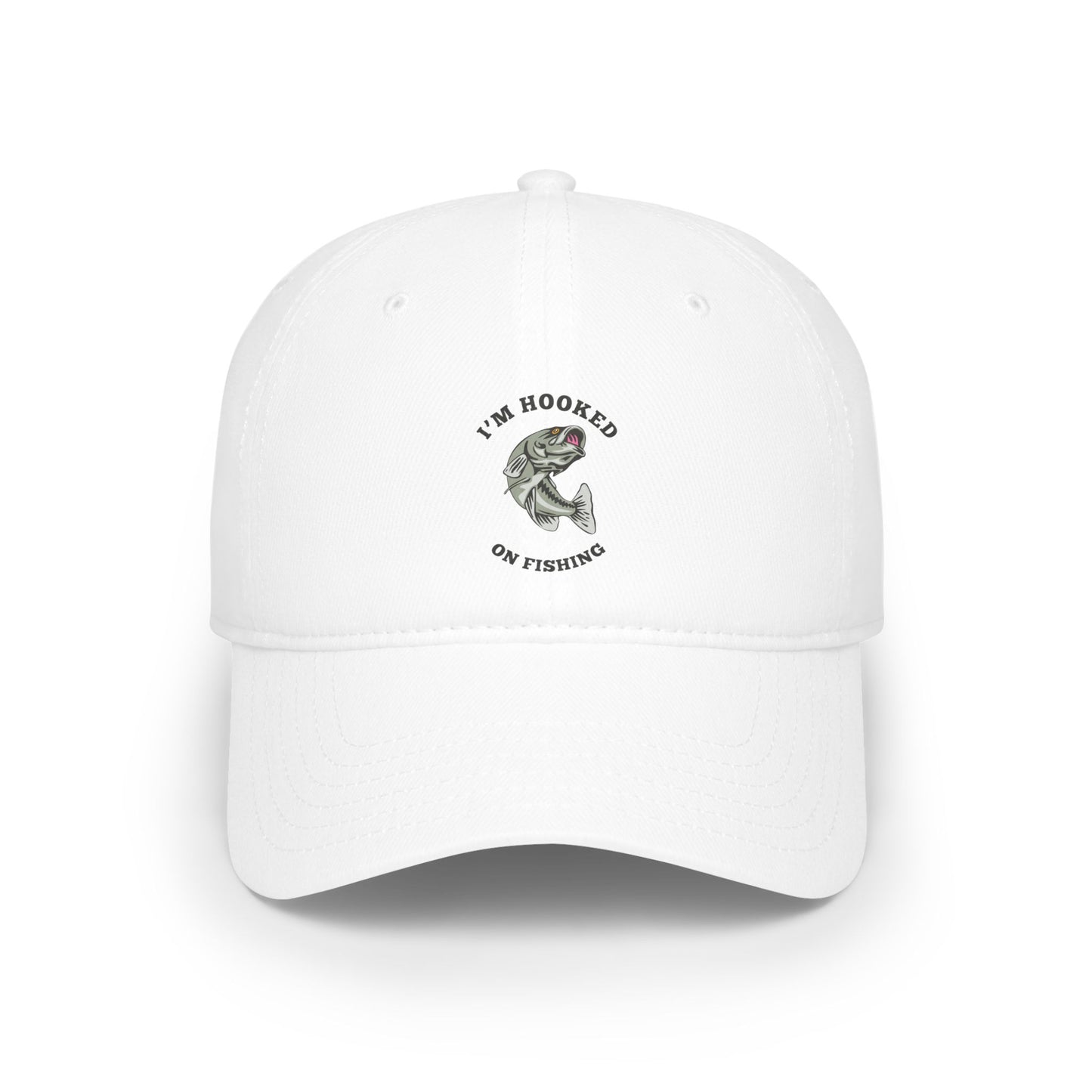 Hooked On Fishing Baseball Cap