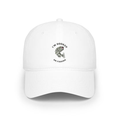 Hooked On Fishing Baseball Cap