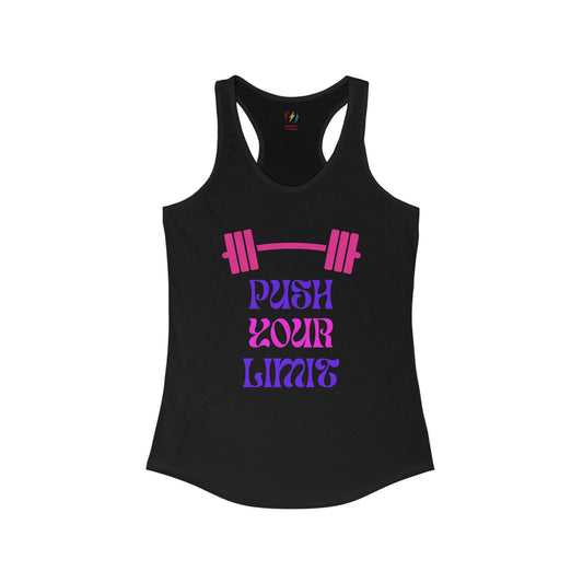 Women's Push Your Limit Performance Racerback Tank Top