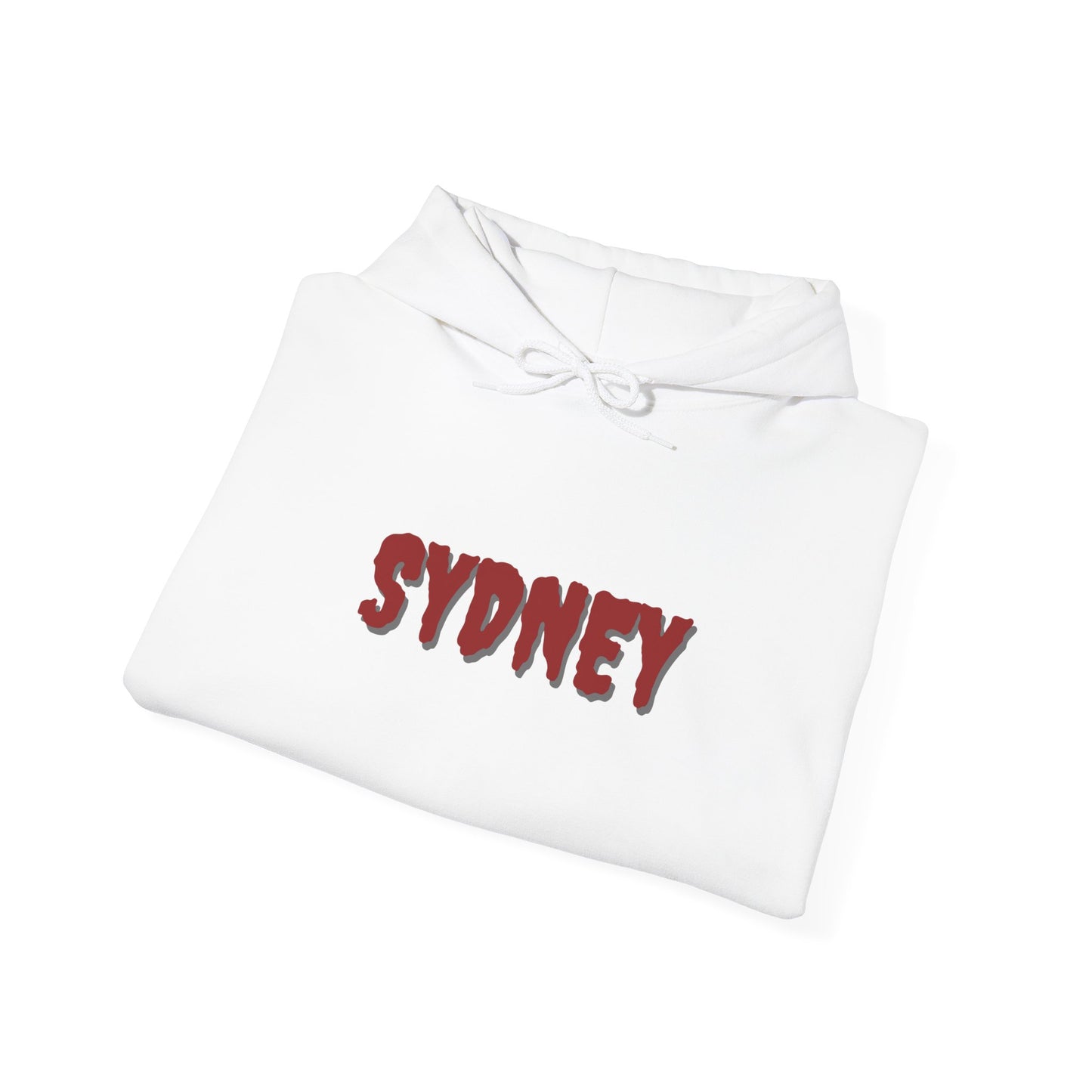 White Sydney Pullover Hoodie – Modern, Cozy, and Iconic (S-5XL)