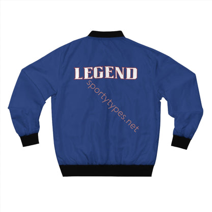 Men's Blue Legend Bomber Jacket