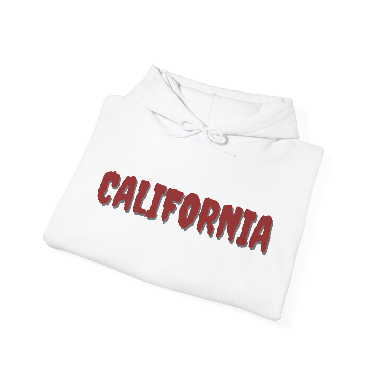 White California Pullover Hoodie – Cozy, Durable, and Timeless (S-5XL)