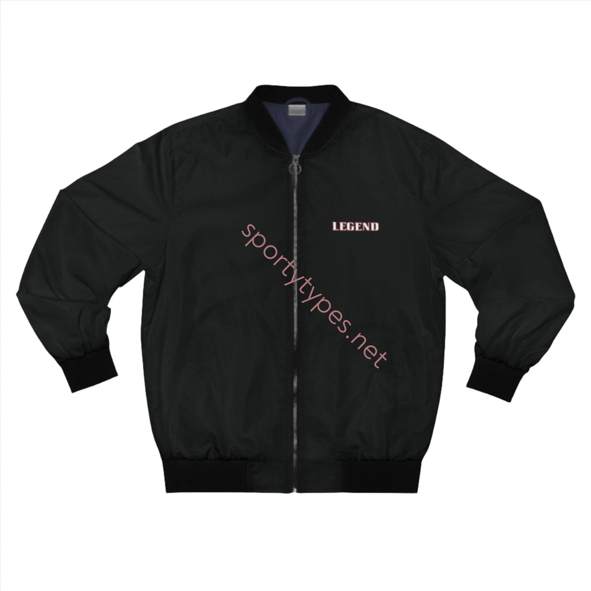 Men's Black Legend Bomber Jacket