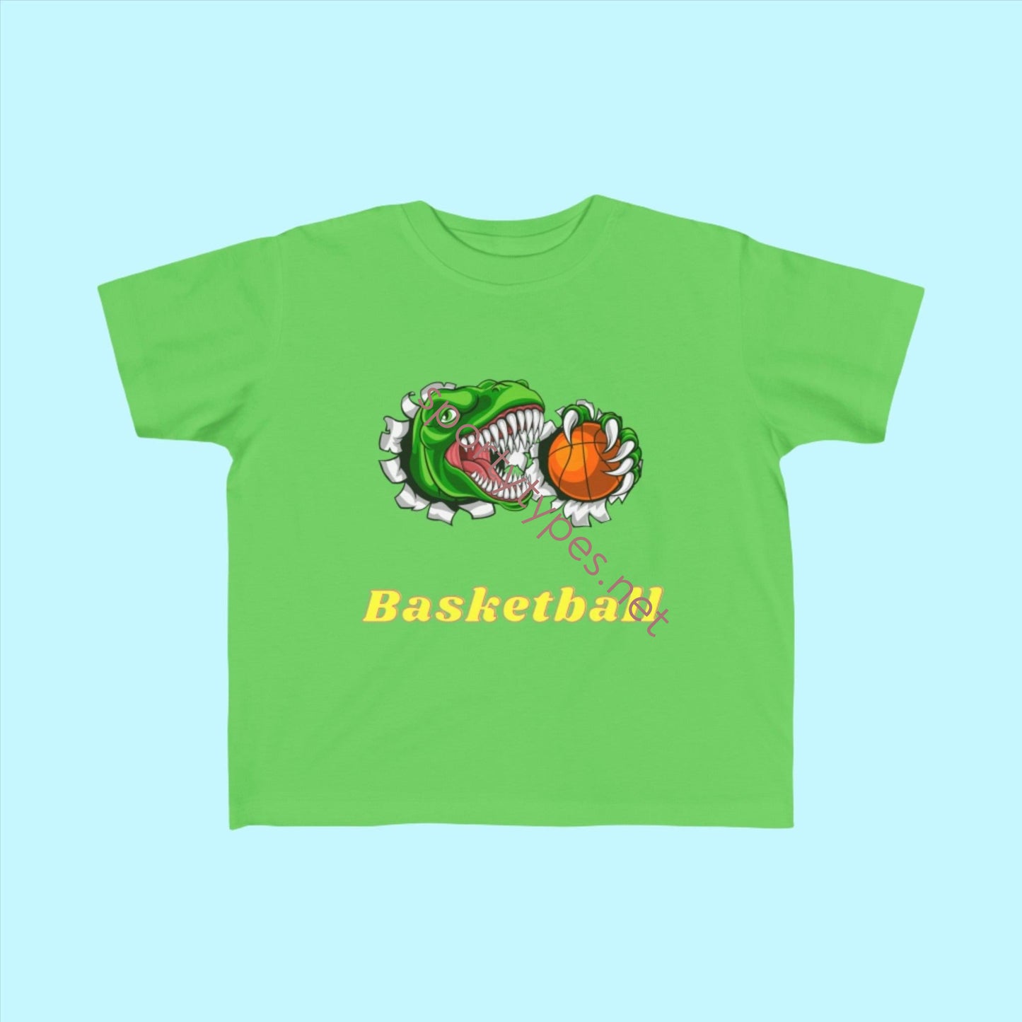 Apple Toddler Basketball Fan Jersey T-Shirt