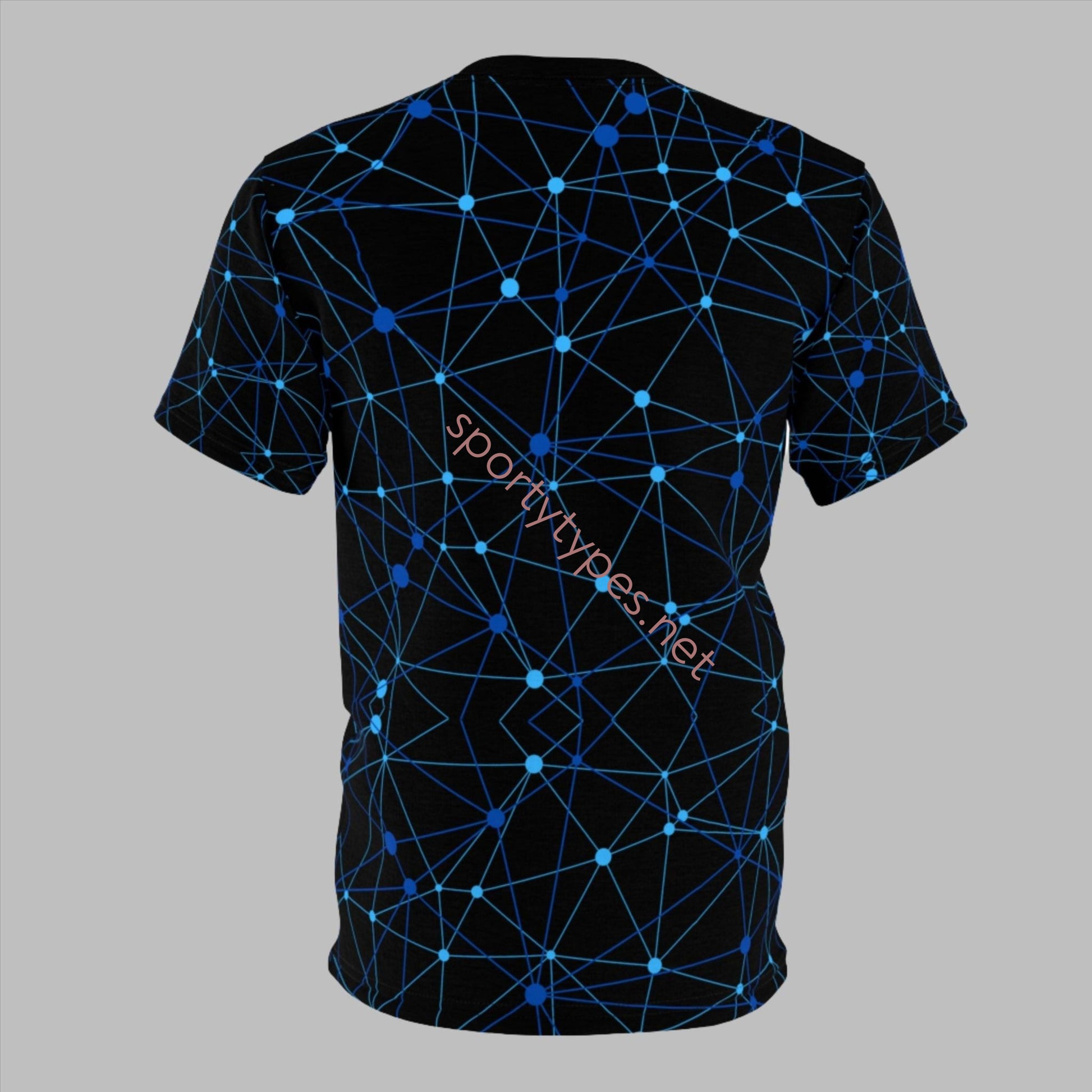 Unisex Blue Stay Connected Tee