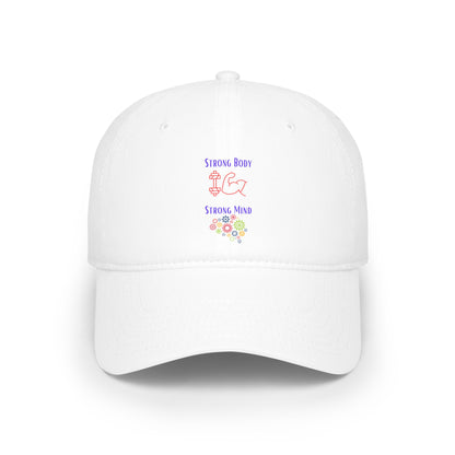 Strong Body Strong Mind Baseball Cap