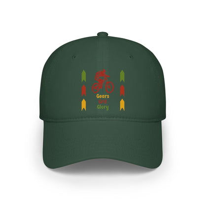 Mountain Biking Theme Baseball Cap