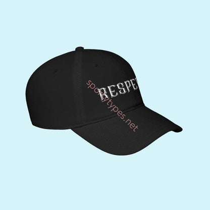 Black RESPECT Baseball Cap