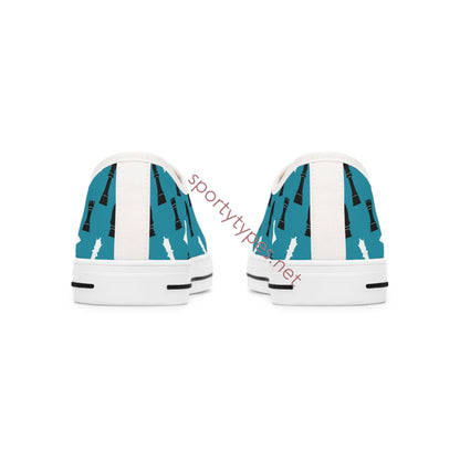 Women's Checkmate Low Top Canvas Sneakers