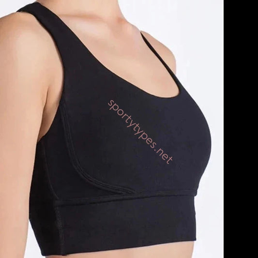 Black Women's Breathable Yoga Top