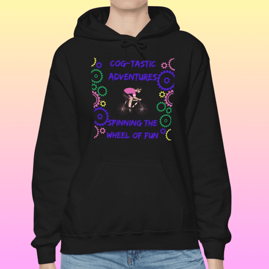 Black Women's Cog-tastic Adventures Hoodie