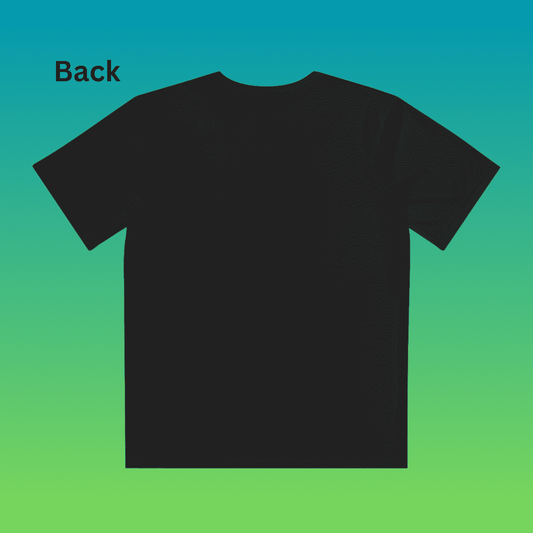 Black Youth Baseball Moisture-Wicking Tee