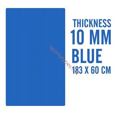 Blue Non-Slip Fitness Mat