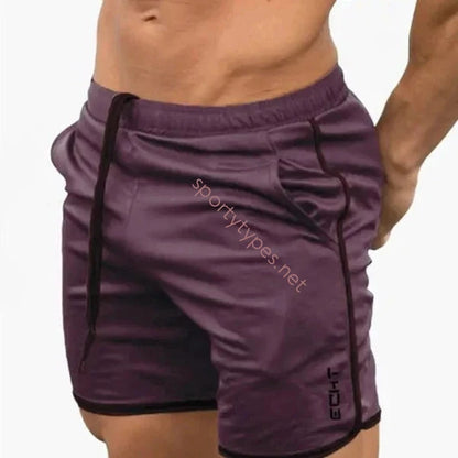 Wine Men's Performance Gym Shorts