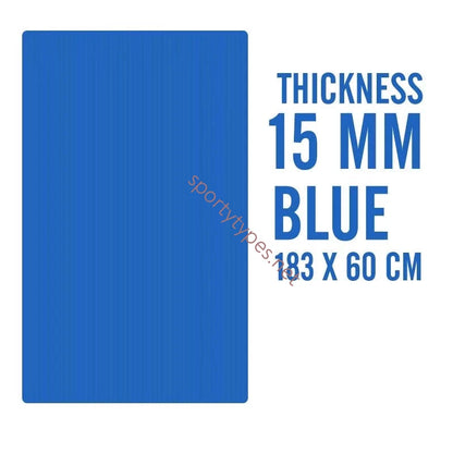 Blue Non-Slip Fitness Mat