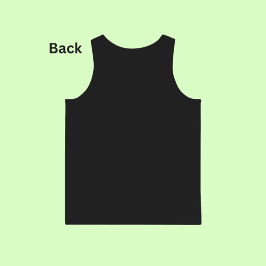 Men's Black Sacrifice Cotton Tank Top