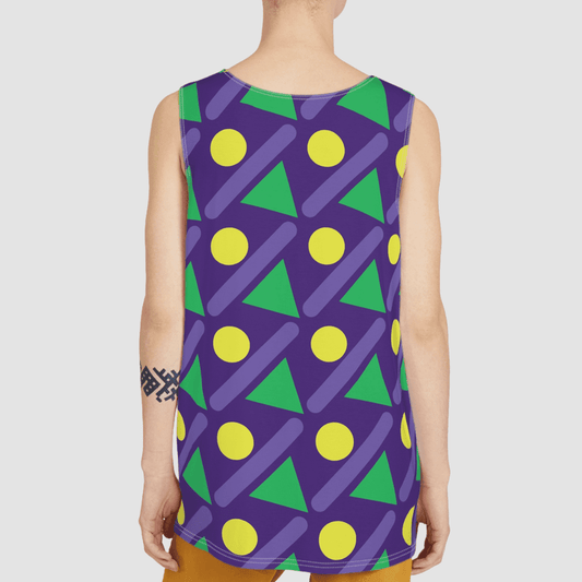 Men's Geometric Tank Top