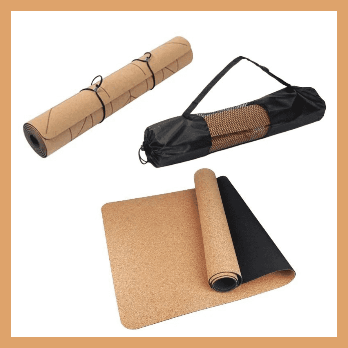 Natural Cork Yoga Mat