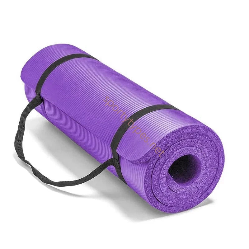 Purple Non-Slip Fitness Mat