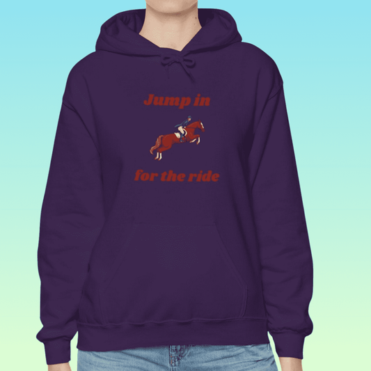 Purple Women's Showjumping Hoodie