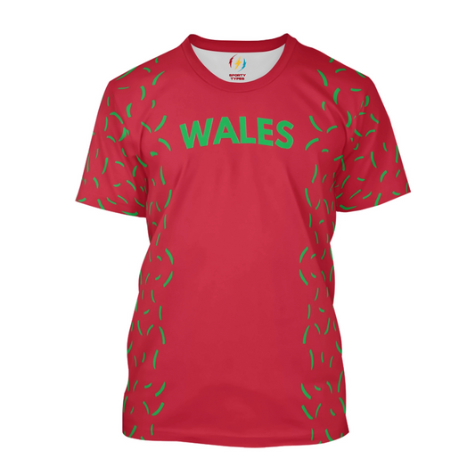 Wales Women's Football Supporter T-Shirt – Cymru Pride