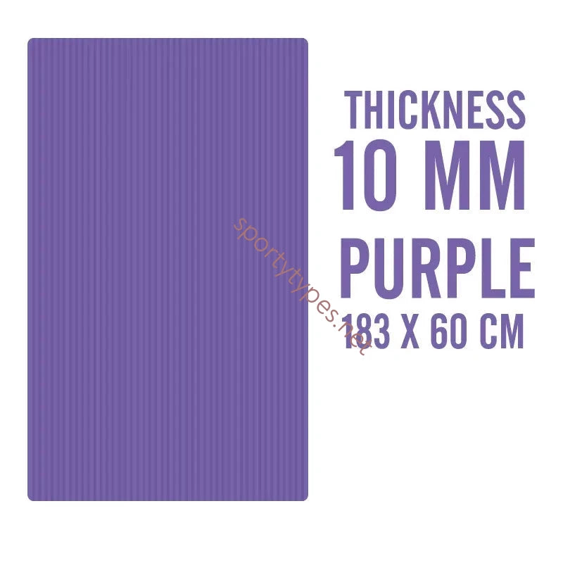 Purple Non-Slip Fitness Mat