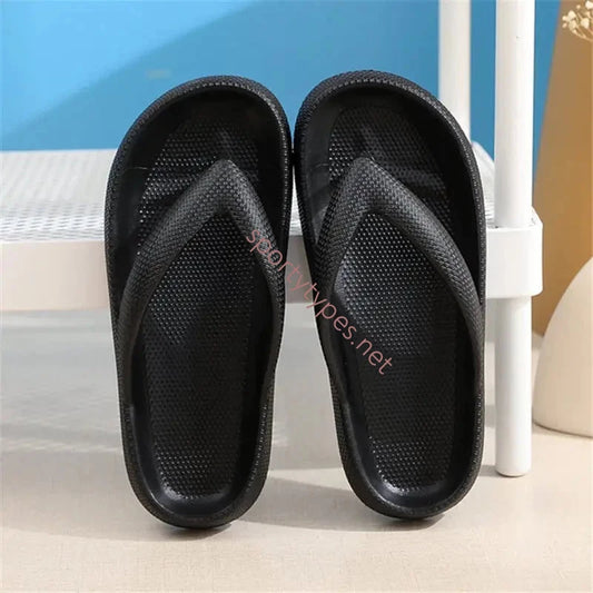 Black Comfy Flip-Flops