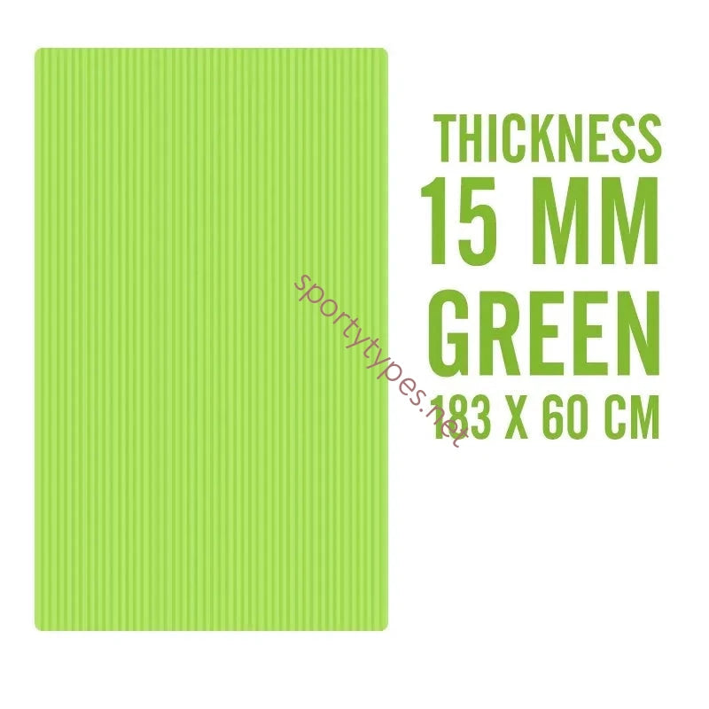 Green Non-Slip Fitness Mat